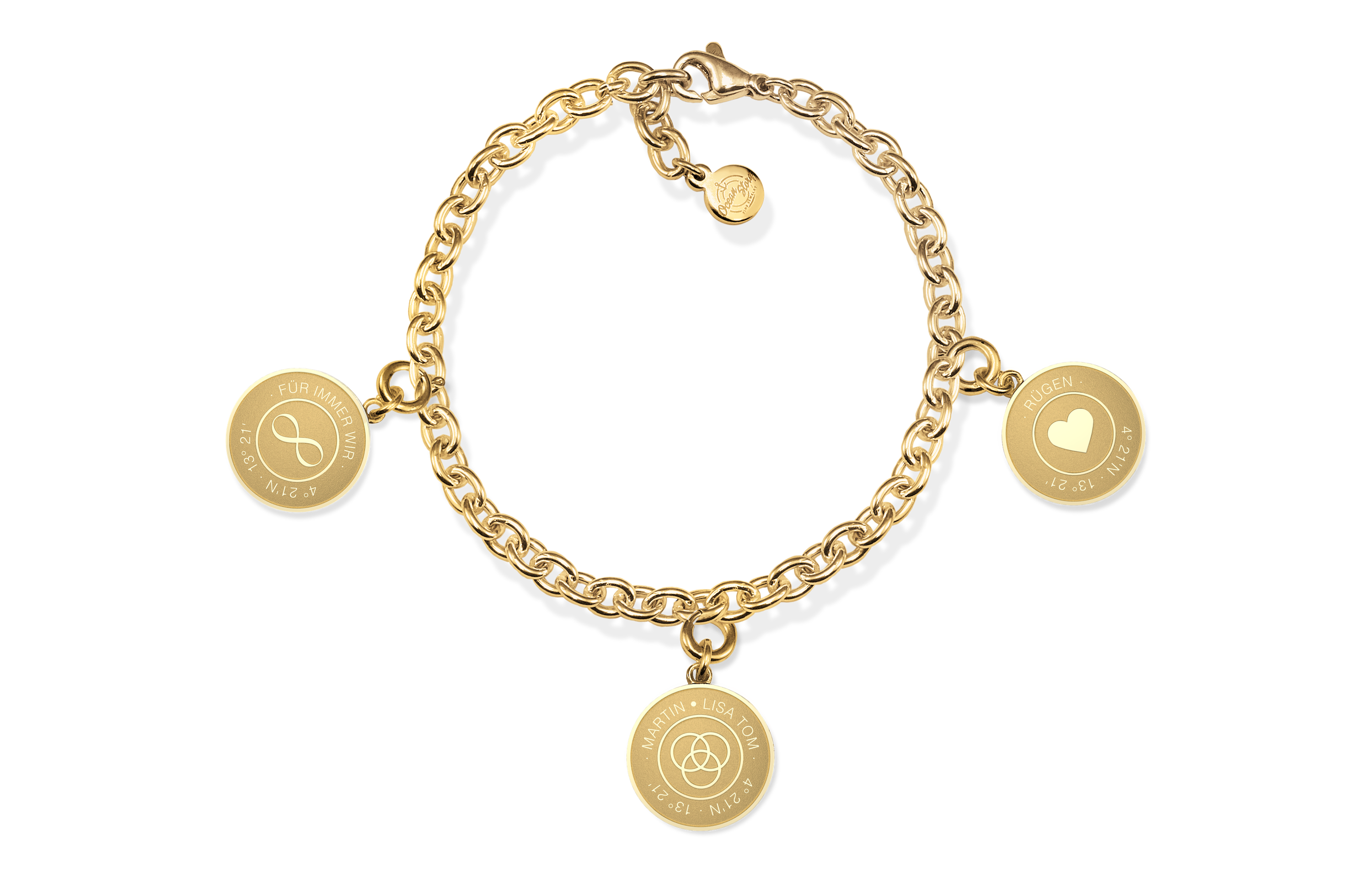 Custom Made Gold Bracelet